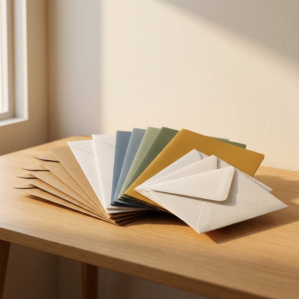 Fan-out of premium envelopes and folders